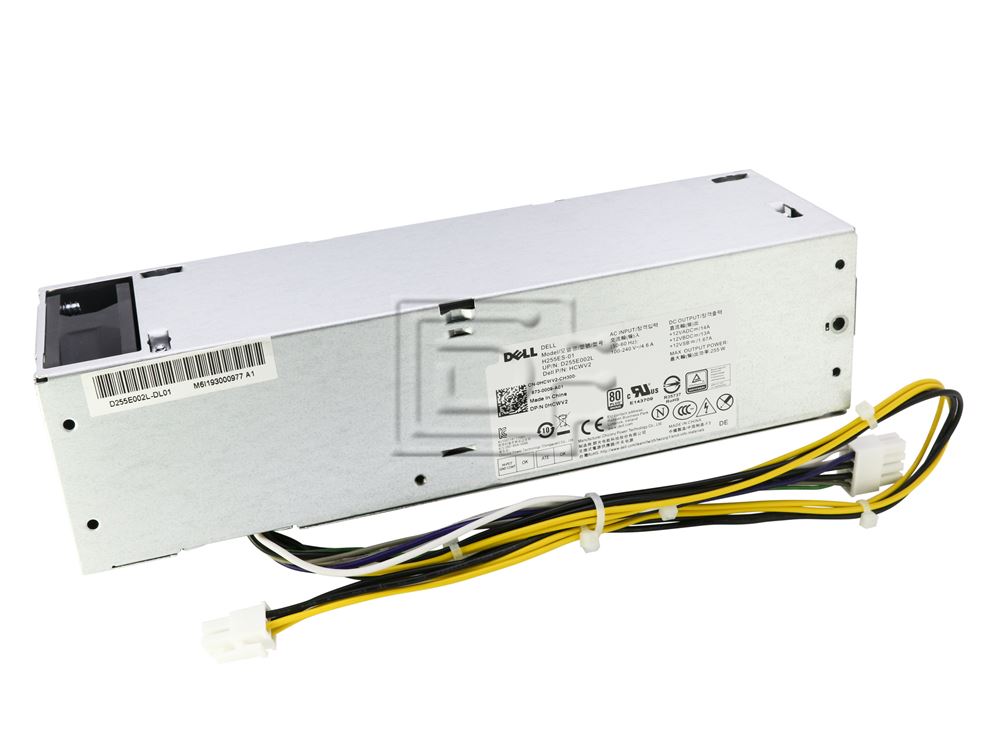 Dell HCWV2 / H255ES-01 / D255E002L 255W SFF 80 Plus Bronze
