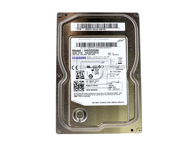 SAMSUNG HD322GM 0W2X33 W2X33 SATA Hard Drive Image 2 image
