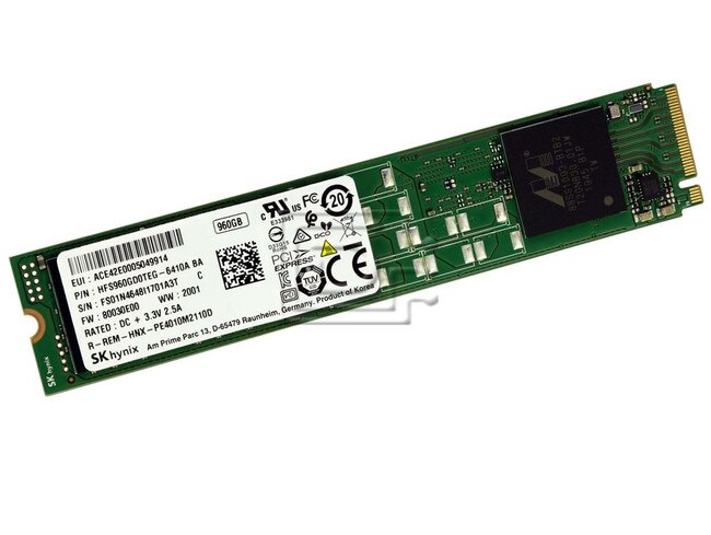 SK Hynix HFS960GD0TEG-6410A 0YHT3 PCIe NVMe Solid State Drive Image 2 image