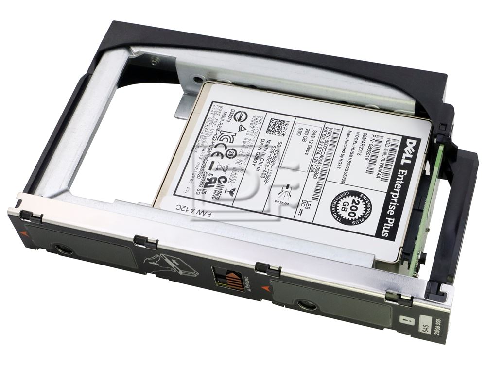 Dell Equallogic Compellent FKY0K 0FKY0K Y2M2R 0Y2M2R HUSMR1619ASS200 0B32212 SAS Solid State Drive Image 6 image