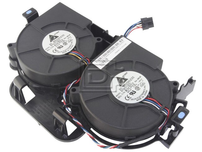 Dell HH668 0HH668 KH302 Dell Blower Fan and Shroud image 1