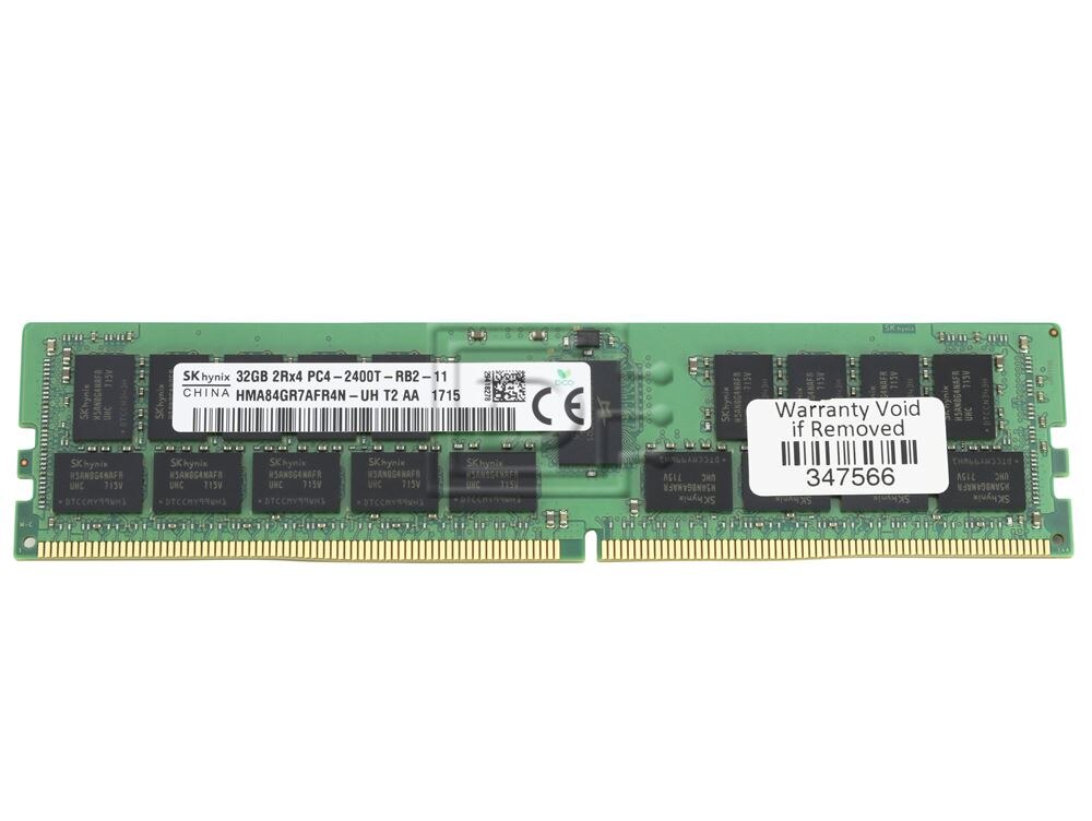メモリー 4 x SK HYNIX 32GB DDR4 HMA84GR7MFR4N-UH SK Hynix HMA84GR7AFR4N-UH 32GB DDR4 PC4-2400 2400MHz 1.2v CL