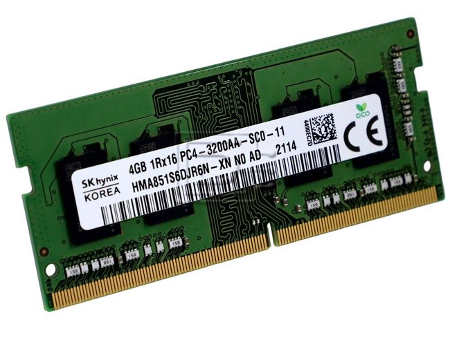 SK Hynix HMA851S6DJR6N-XN CDT82 0CDT82 4GB Non-ECC SODIMM 3200Mhz Image 1 image
