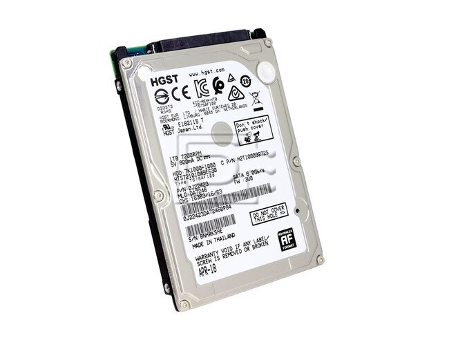 HGST HTS721010A9E630 97DYV 097DYV 1TB SATA HDD Image 1 image
