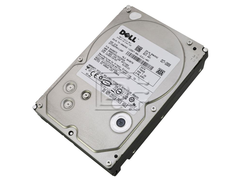 Dell NW342 / Hitachi Ultrastar A7K1000 HUA721075KLA330 / 0A36072 750GB 7.2K  SATA HDD