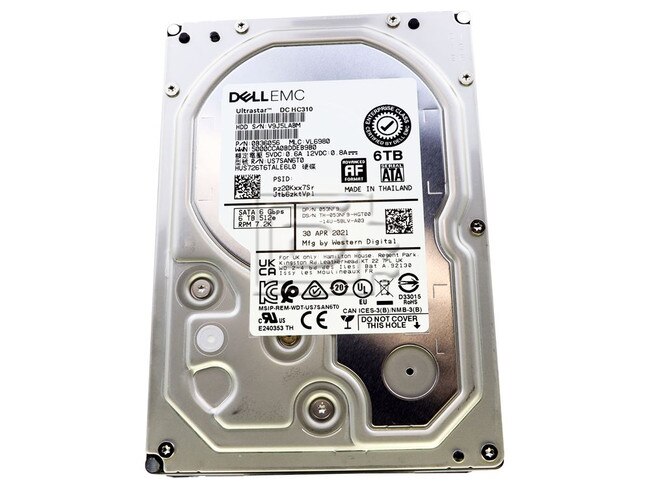Western Digital HUS726T6TALE6L0 53NF9 053NF9 SATA Hard Drives Image 2 image