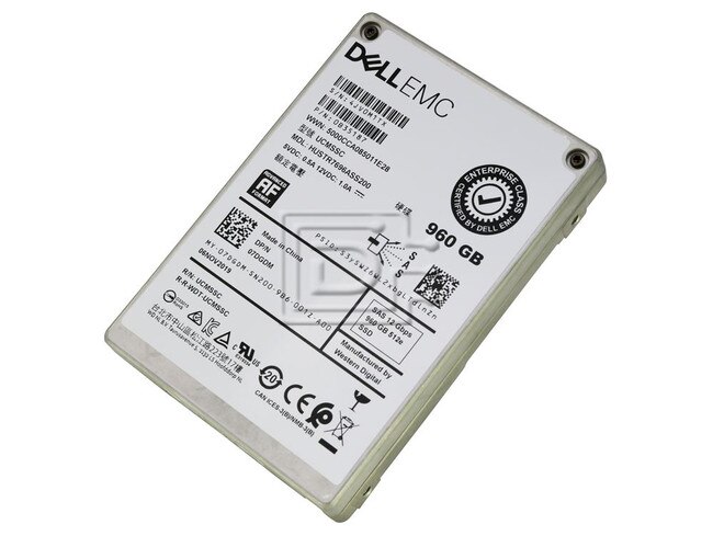 HGST HUSTR7696ASS200 0B35187 7DGDM 07DGDM SAS Solid State Drive Image 2 image