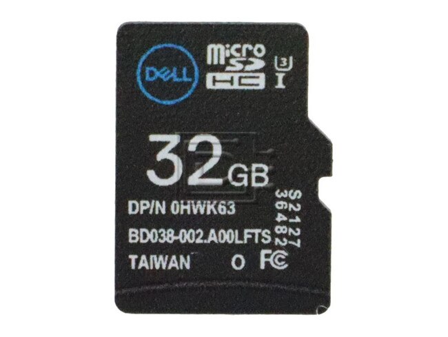 Dell HWK63 0HWK63 SD Card Image 1 image