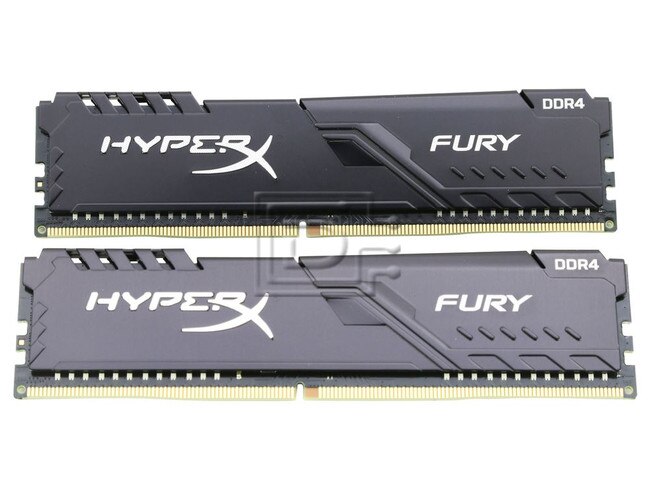 Kingston Fury 16GB (8GB x 2 pcs.) HyperX HX429C17FB2K2/16 / Beast KF426C16BBK2/16 DDR4 2933MHz CL17 1Gx64 Single Rank 1.35V Non-ECC Unbuffered 288-Pin memory module kit - Brand New OEM