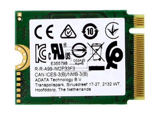 ADATA IM2P33F3-512G2 RWMDR 0RWMDR 512GB Laptop 2230 M.2 PCIe NVMe SSD Image 3 image