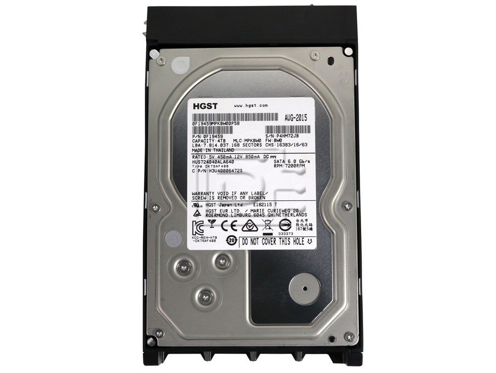 EMC EMC-ISILON-4TBLFFSATA-BN-OE EMC Isilon 4TB SATA Hard Drive Image 2 image