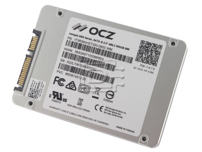 OCZ Technology IT3RSK41ET350-0800 0MXKR2 MXKR2 800GB Enterprise SATA SSD image 1