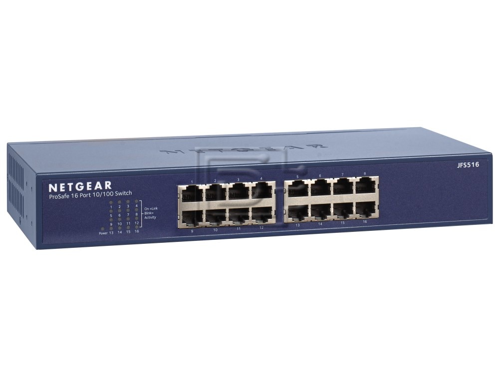 NETGEAR ProSAFE 8-Port 10//100 Fast Ethernet Desktop Network Switch 4-Port PoE