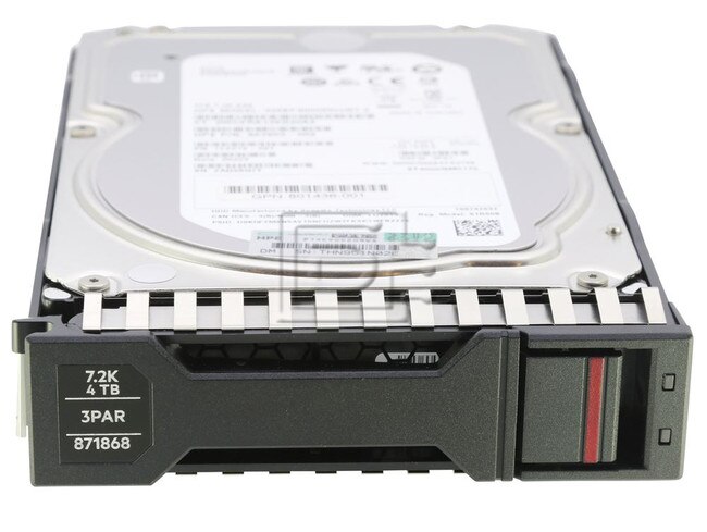HEWLETT PACKARD K2Q38B 871868-001 SMBP4000S5xeN7.2 867803-002 801436-001 809601-001 SAS Hard Drive image 3