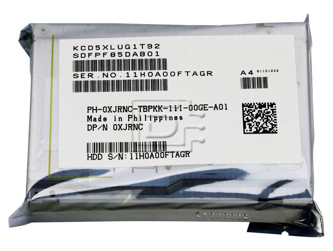 Toshiba KCD5XLUG1T92 0XJRNC XJRNC SDFPF85DAB01 PCIe NVMe SSD image 3