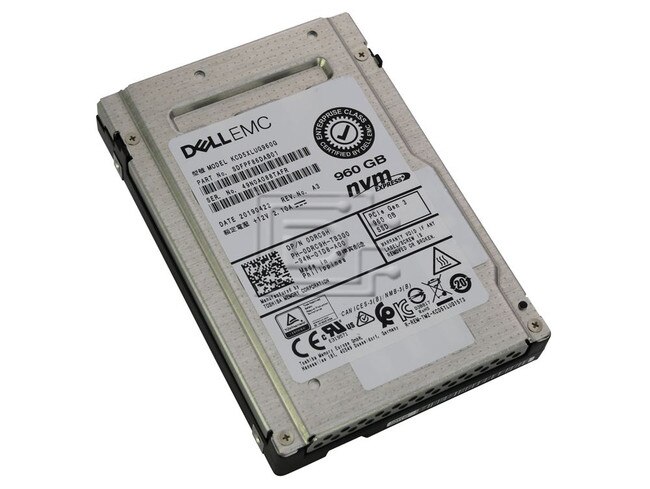 Dell KCD5XLUG960G DRC9H 0DRC9H PCIe NVMe SSD image 1