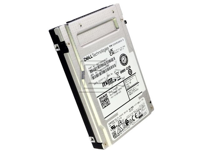 Dell KCD8XRUG960G YNGYD 0YNGYD 960GB PCIe NVMe SSD Image 1 image
