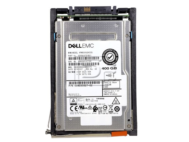 Toshiba KPM5XVUG400G 118033327-02 005052537 Dell 400GB Write Intensive WI SAS SSD Image 2 image