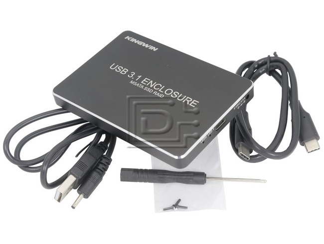 Kingwin KM-U3MSATA-TC Hard Drive External Enclosure image 2