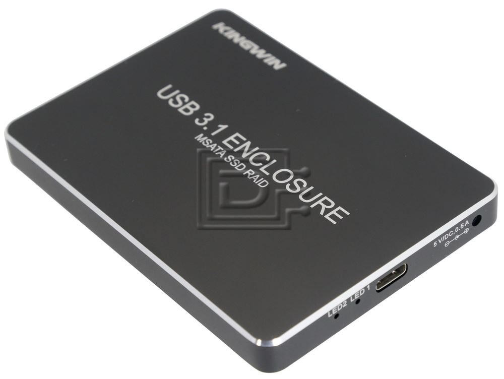 Kingwin KM-U3MSATA-TC Hard Drive External Enclosure Image 3 image