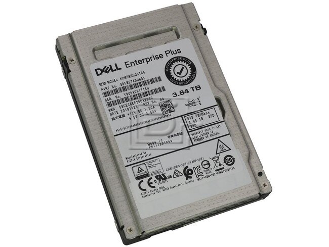 Toshiba KPM5WRUG3T84 FV3JW 0FV3JW Dell Enterpeise Plue 3.4TB SAS SED FIPS Image 1 image
