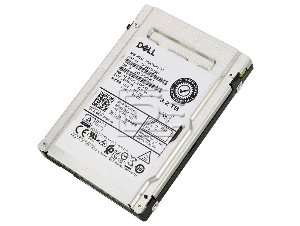 Toshiba KPM5XMUG3T20 8038H 08038H KPM51MUG3T20 3.2TB WI Write 12Gbps SAS SSD Image 2 image