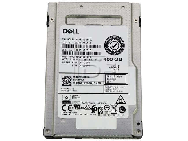 Toshiba KPM5XMUG400G X15J6 0X15J6 SAS eSSD image 1
