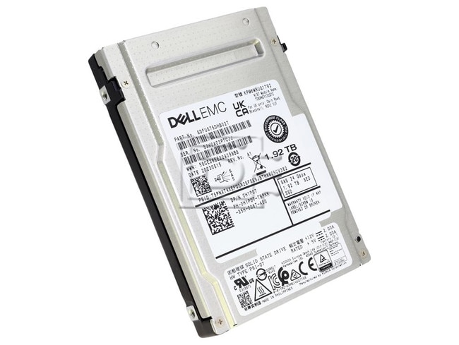 Toshiba KPM6WRUG1T92 H1P07 0H1P07 SDFUS75DHB02T SAS Solid State Drive Image 1 image