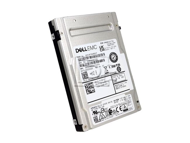 KIOXIA KPM6WVUG1T92 1081V 01081V 1.92TB 24Gbps SAS SED FIPS SSD for PowerVault ME4 ME5 Image 1 image