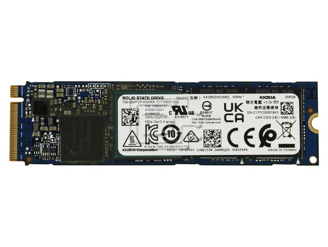 Toshiba KXG60ZNV256G 3VFCP 03VFCP PCIe NVMe Solid State Drive image 2
