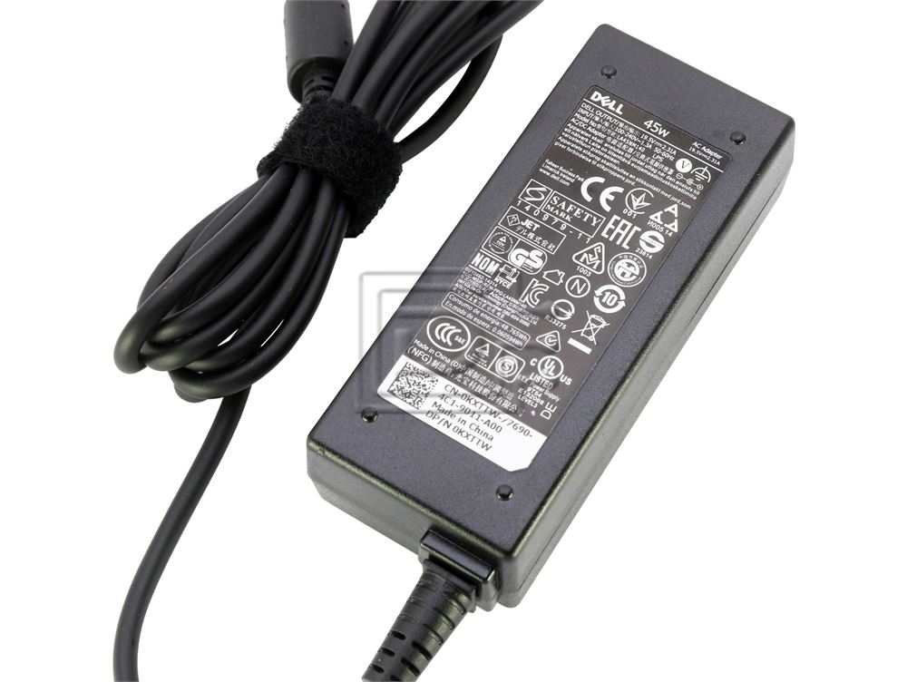 Dell KXTTW 0KXTTW 0285K 00285K YTFJC 0YTFJC HA45NM140 LA45NM140 70VTC 070VTC DA45NM140 HK45NM140 Y9R63 0Y9R63 CDF57 0CDF57 CC0DT 0CC0DT 492-BBOF Dell KXTTW 45W Laptop Power Adapter Image 5 image