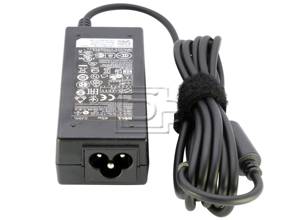 Dell KXTTW 0KXTTW 0285K 00285K YTFJC 0YTFJC HA45NM140 LA45NM140 70VTC 070VTC DA45NM140 HK45NM140 Y9R63 0Y9R63 CDF57 0CDF57 CC0DT 0CC0DT 492-BBOF Dell KXTTW 45W Laptop Power Adapter Image 6 image