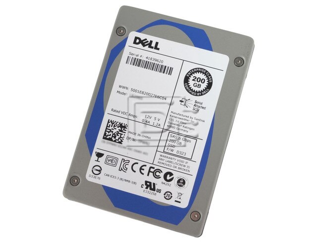SANDISK LB206M 6R5R8 06R5R8 SAS SSD Solid State Drive image 1
