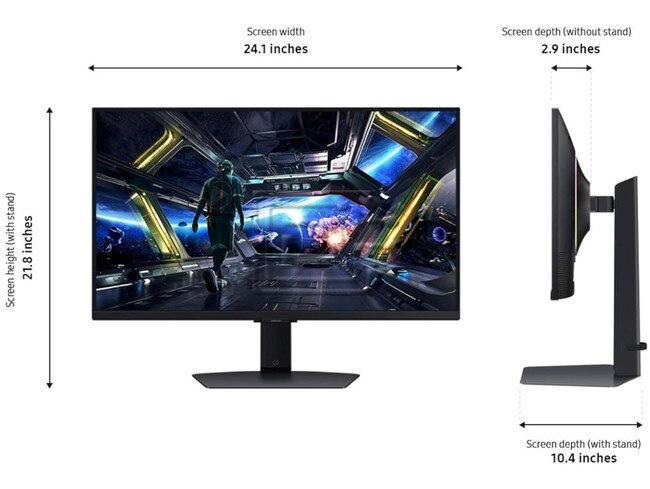 SAMSUNG LC27G75TQSNXZA SAMSUNG Odyssey G7 27 Curved 2K WQHD 240hz Gaming Monitor Image 5 image