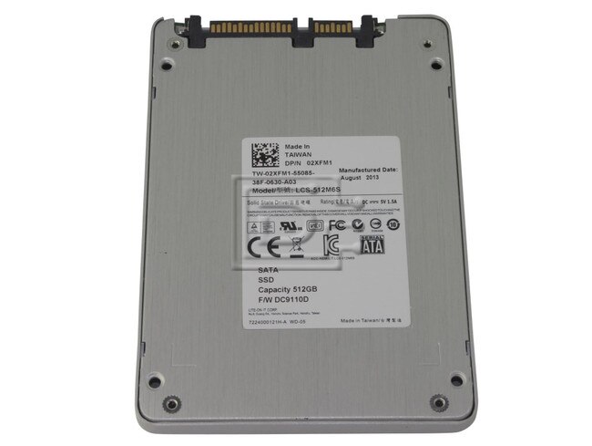 Plextor LCS-512M6S PX-512M6S 2XFM1 02XFM1 SATA Solid State Drive image 2