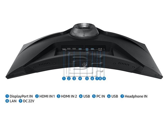 SAMSUNG LS32BG652ENXGO Samsung 32" Curved 240Hz Gaming Monitor Image 5 image