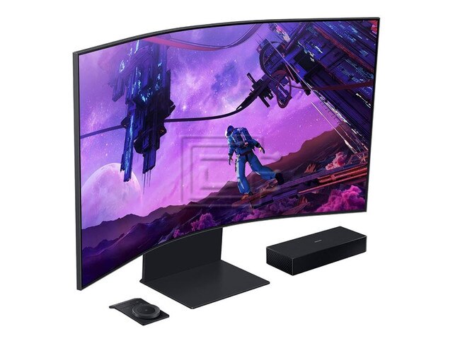 SAMSUNG LS32BG652ENXGO Samsung 55" Curved 165Hz Gaming Monitor Image 7 image