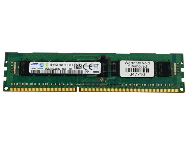 SAMSUNG M393B1G70BH0-YK0 8GB DDR3 RDIMM ECC RAM image 2