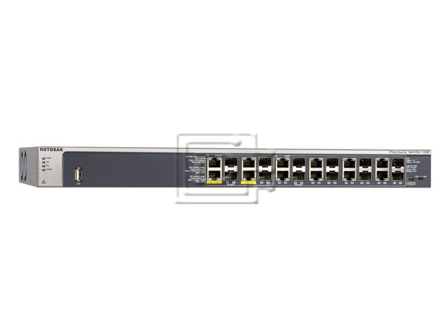 NETGEAR M4100-12GF GSM7212F GSM7212Fv1h2 GSM7212F-v1h2 Ethernet PoE Managed Switch Image 1 image