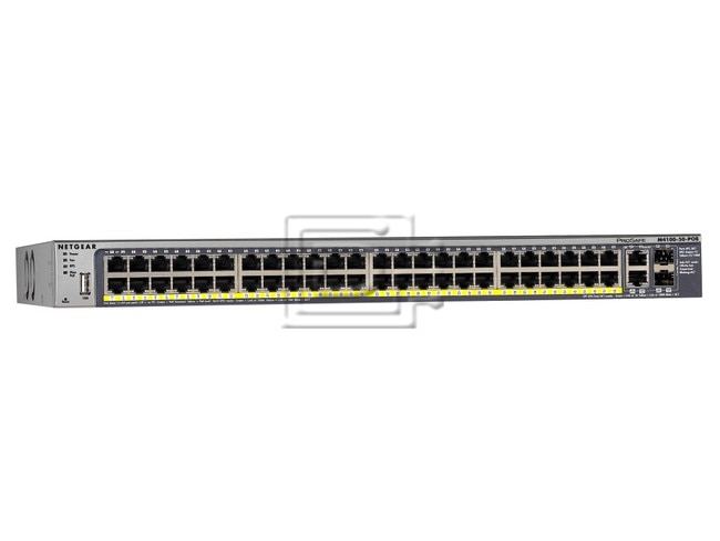 NETGEAR M4100-50-POE FSM7250P Ethernet PoE Switch Image 1 image