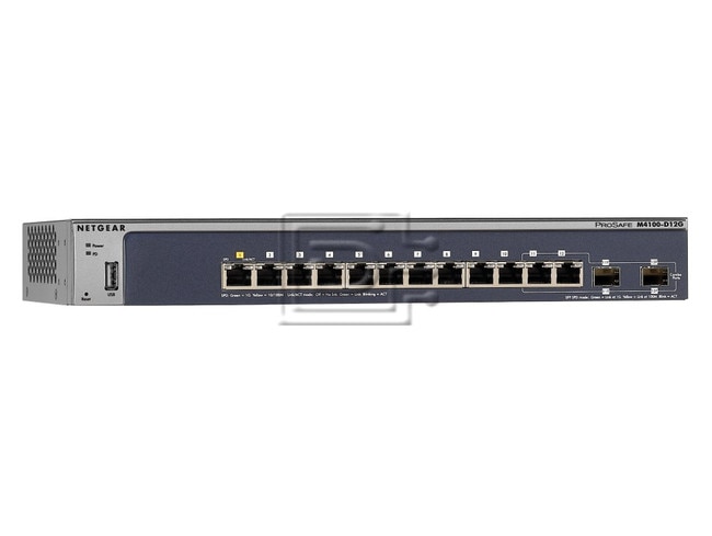 NETGEAR M4100-D12G GSM5212 Gigabit Managed Switch Image 1 image