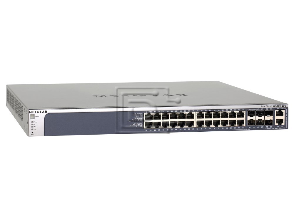 NETGEAR M5300-28G GSM7228S GSM7228S-v1h1 GSM7228Sv1h1 Ethernet Managed Switch Image 1 image