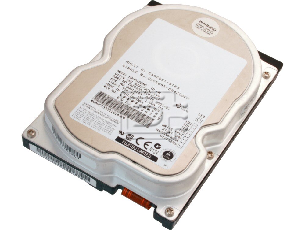 MAH3182MC Fujitsu SCSI Hard Drives