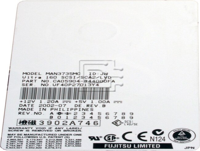 FUJITSU MAN3735MC SCSI Hard Drives image 2