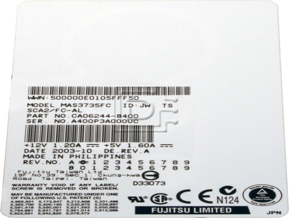 FUJITSU MAS3735FC CA06244-B400 Fiber Channel Hard Drives Image 2 image