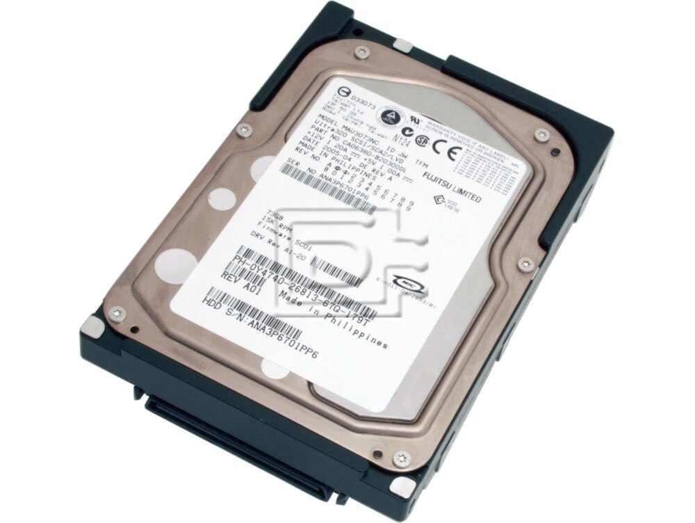 MAU3073NC Fujitsu SCSI Hard Drives