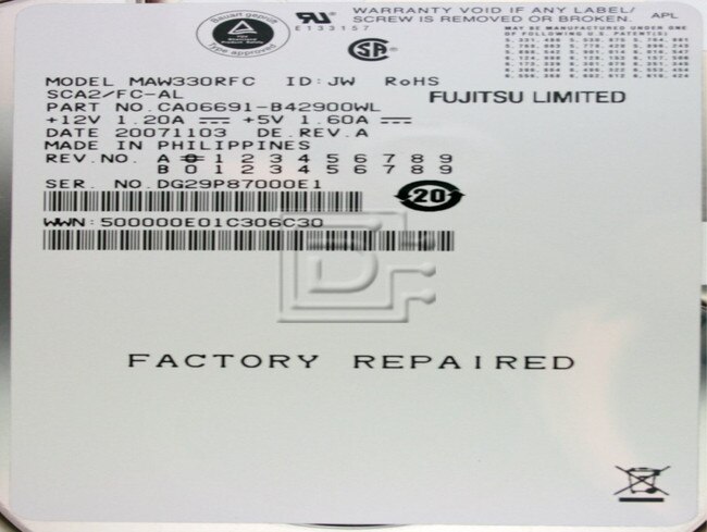 Fujitsu MAW3073NP SCSI Hard Drives