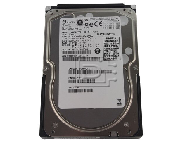 FUJITSU MAW3147FC Fibre Fiber Channel Hard Disks image 1