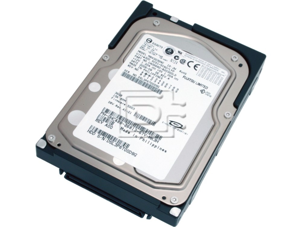 FUJITSU MAX3036NC H6530 0H6530 0HC488 HC488 SCSI Hard Drive Image 1 image