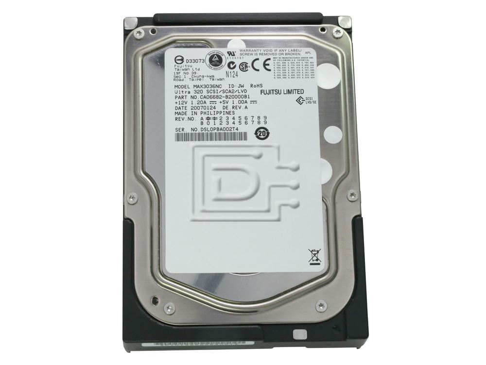 Fujitsu MAX3036NC SCSI Hard Disk